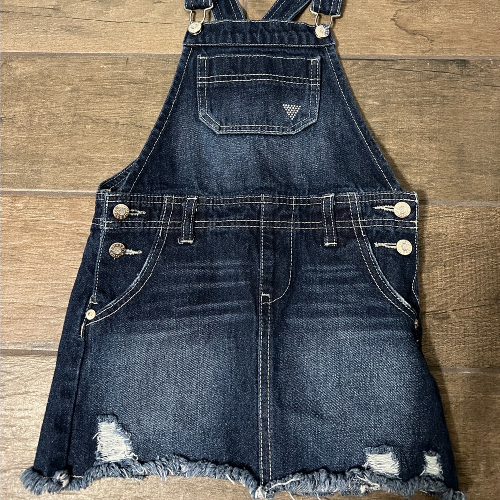 Girls Jean overall dress size 6